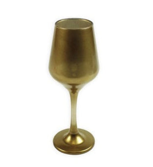 Gold Wine Glass