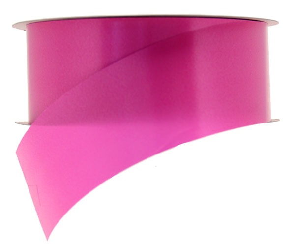 Cerise Poly Tear Ribbon