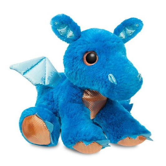 Sparkle Tales Flash Blue Dragon Soft Toy By Aurora