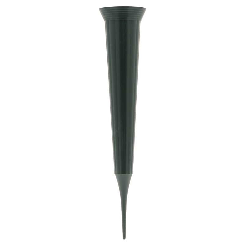 Green Spike Grave Vase 32cm x 6.5cm