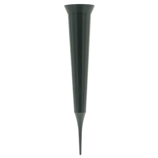 Green Spike Grave Vase 32cm x 6.5cm