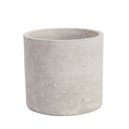 Round Cement Flower Pot 11cm