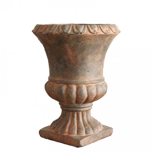 Urn Cement Flower Pot 28.5cm