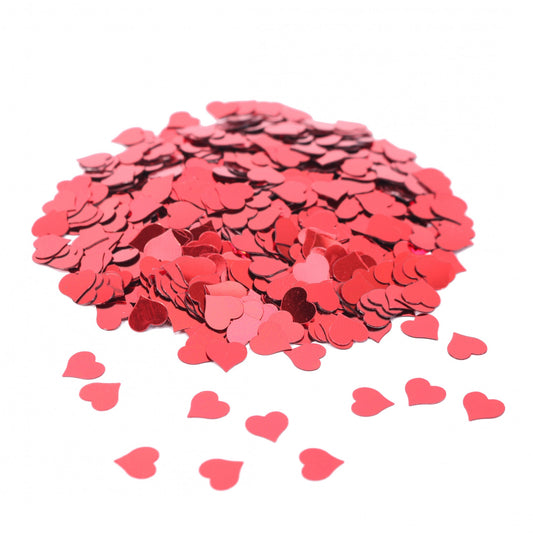 Red Hearts Confetti