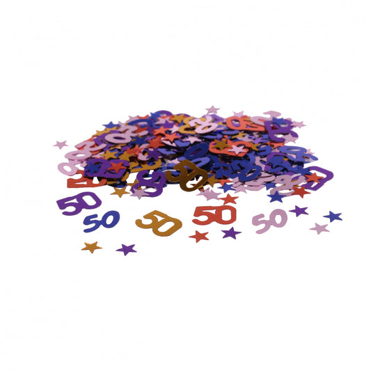 Mini Stars 50 Confetti - Multi Coloured