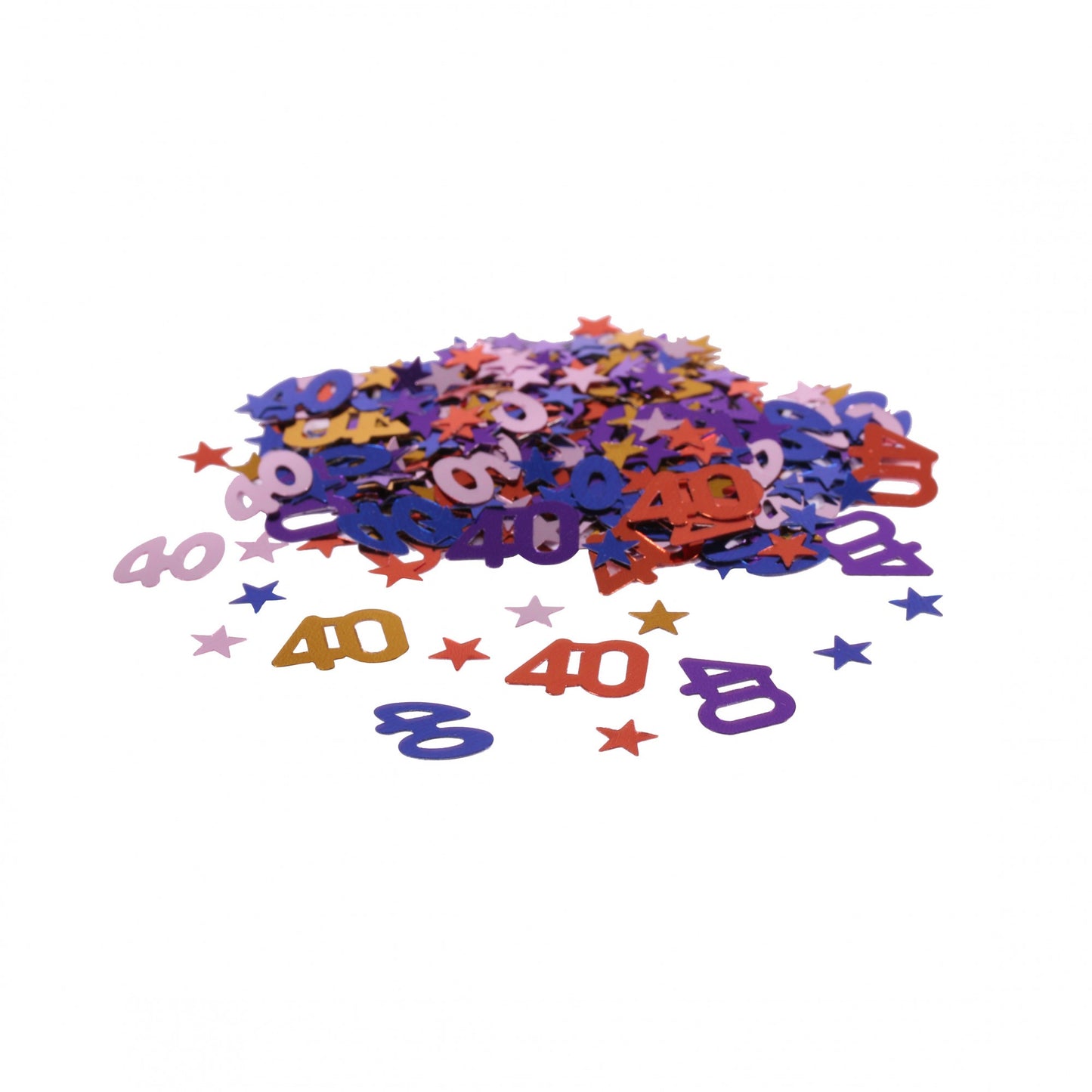 Mini Stars 40 Confetti - Multi Coloured