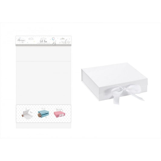 Medium White Keepsake Box