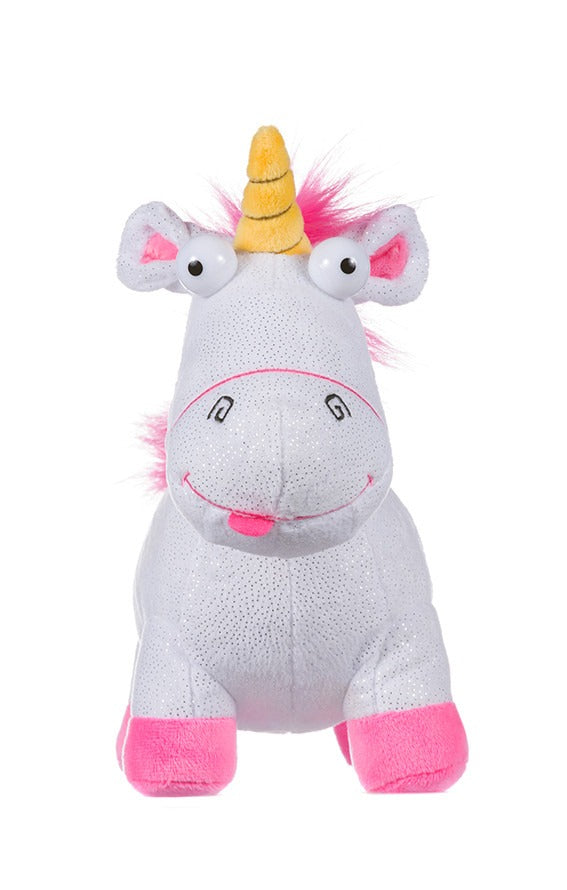 Glitter Fluffy Unicorn Plush