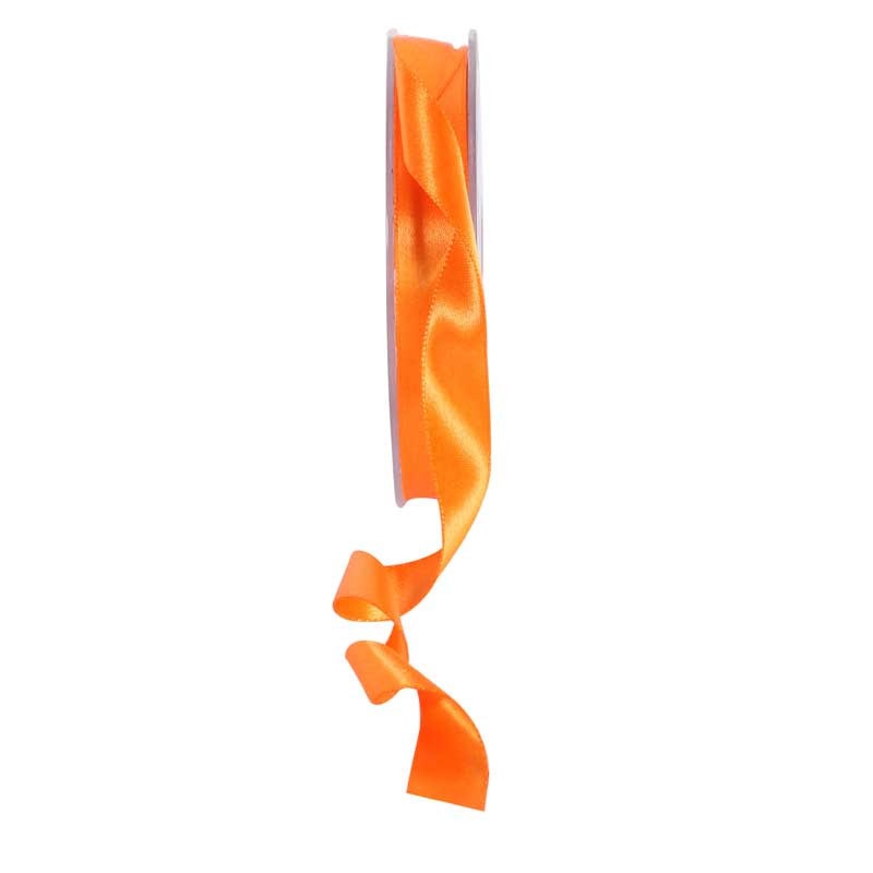 Orange Satin Ribbon 15mm