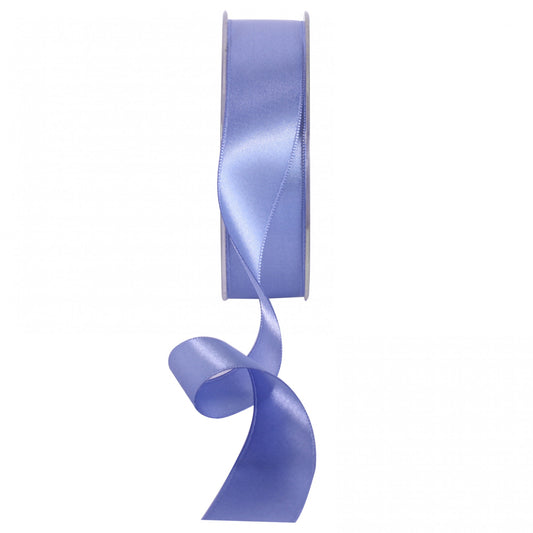 Cornflower Blue Satin Ribbon 25mm