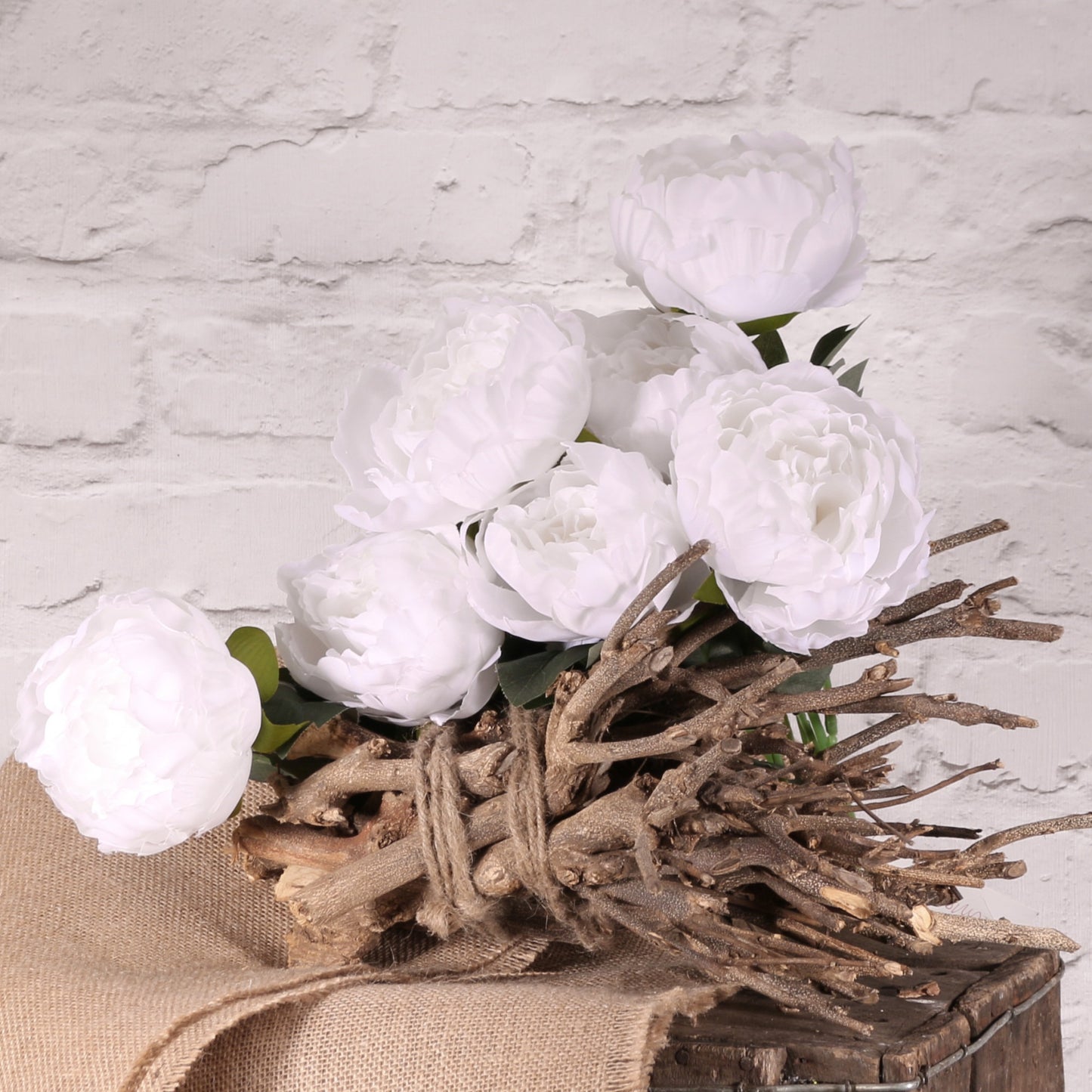 White King Peony Bunch