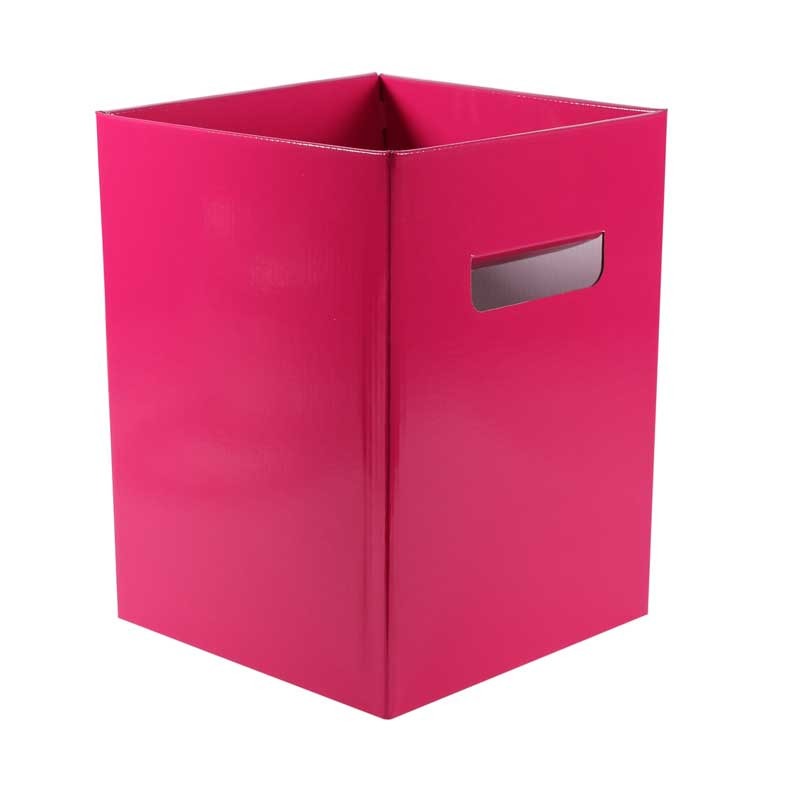 Pearlised Hot Pink Bouquet Box - (18 x 18 x 24.5cm) (x10)