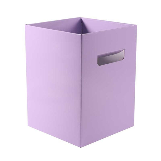 Pearlised Lavender Bouquet Box - (18 x 18 x 24.5cm) (x10)