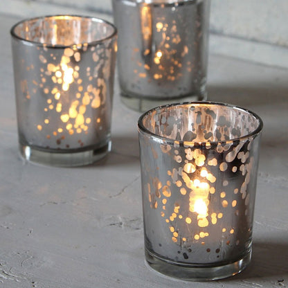 Silver Speckle Votive