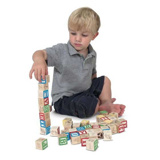 ABC/123 Blocks by Melissa and Doug