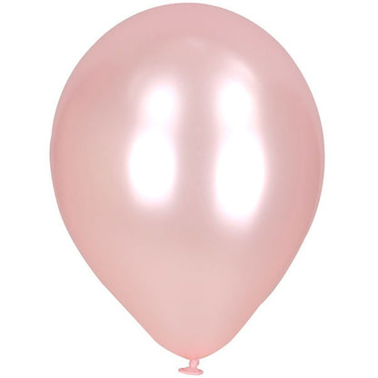 Pearlized Pink Balloons