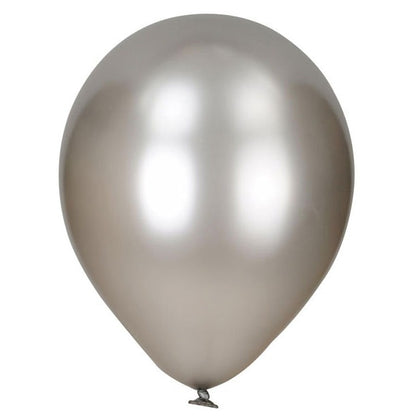 Metallic Silver Balloons