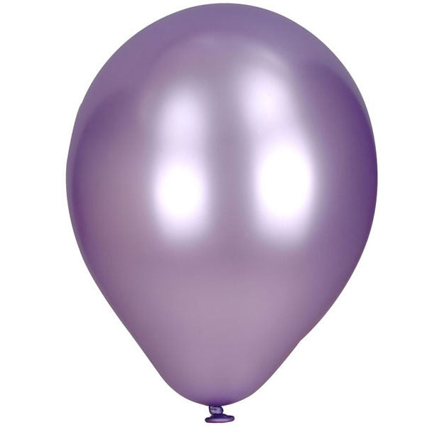 Metallic Purple Balloons