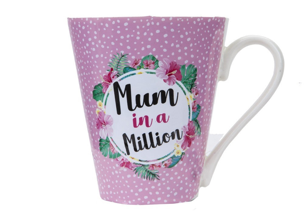 Mum In A Million V Shaped Mug