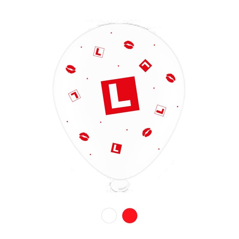 L Plate Latex Balloons (x48)