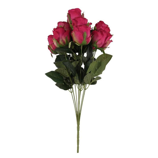 Camelot  Rose Bud Fuchsia (9 heads)