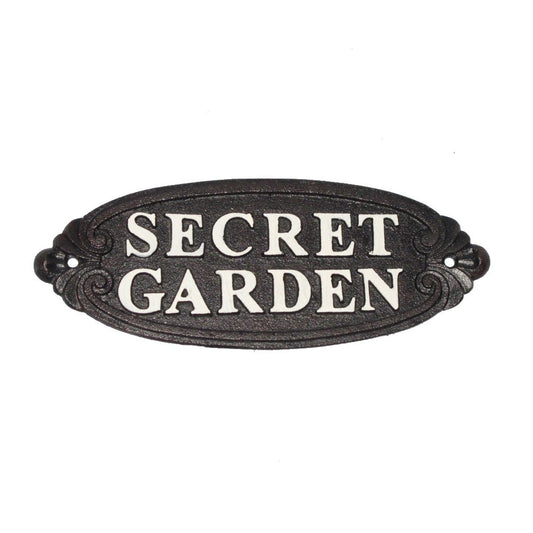 Secret Garden Sign