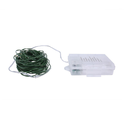 Warm White Green Elements Outdoor Remote Wire Lights (100 Bulbs)