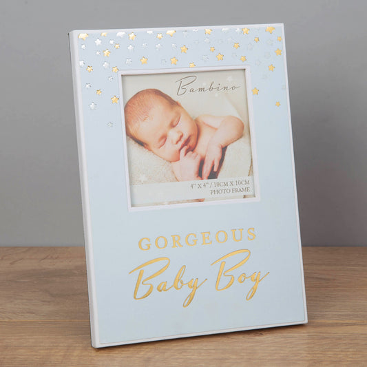 Baby Boy Paperwrap Photo Frame 4inch x 4inch