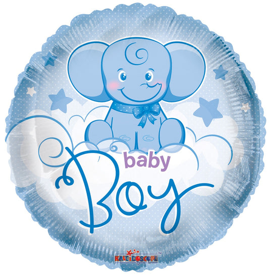 Baby Elephant Boy Balloon (18 Inch)