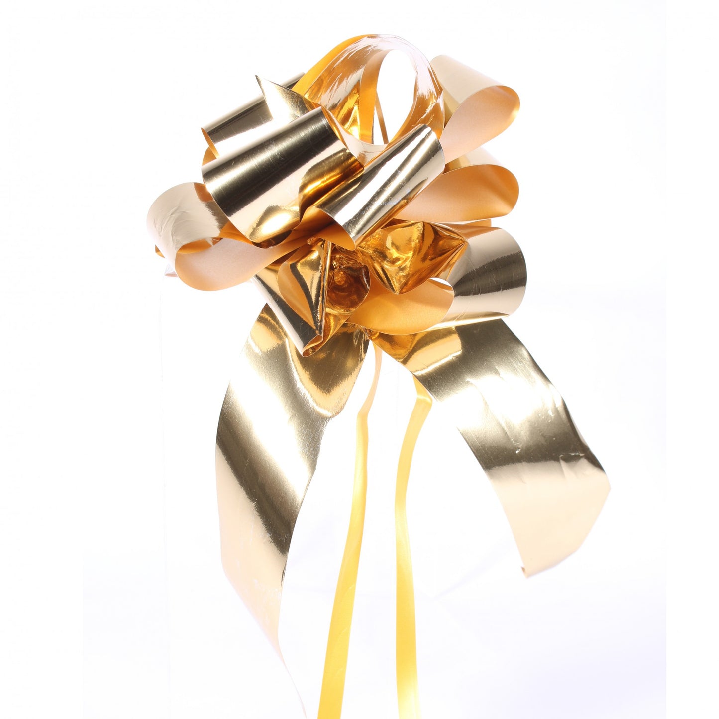 Metallic Gold Single Pull Bow 50mm