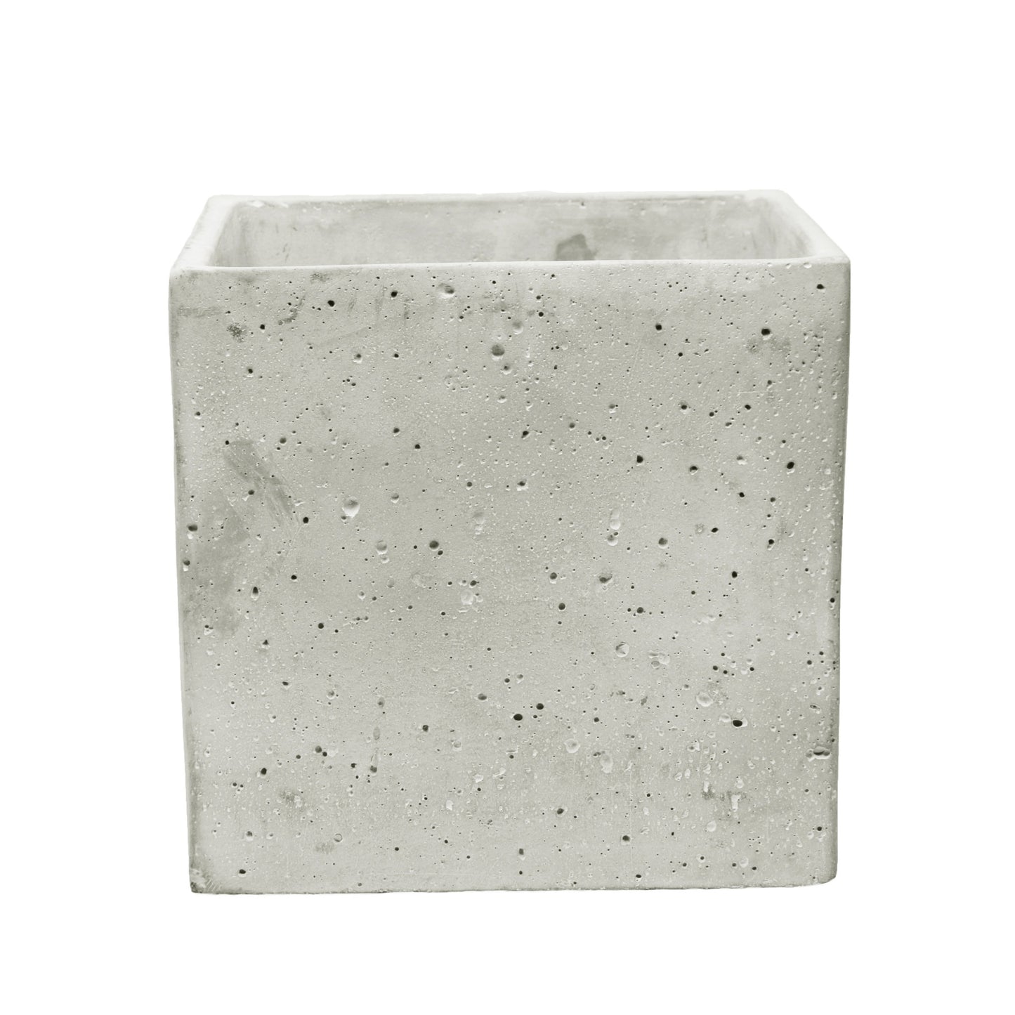 Square Cement Flower Pot (14cm)