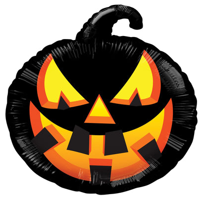 18 Inch Halloween Black Pumpkin