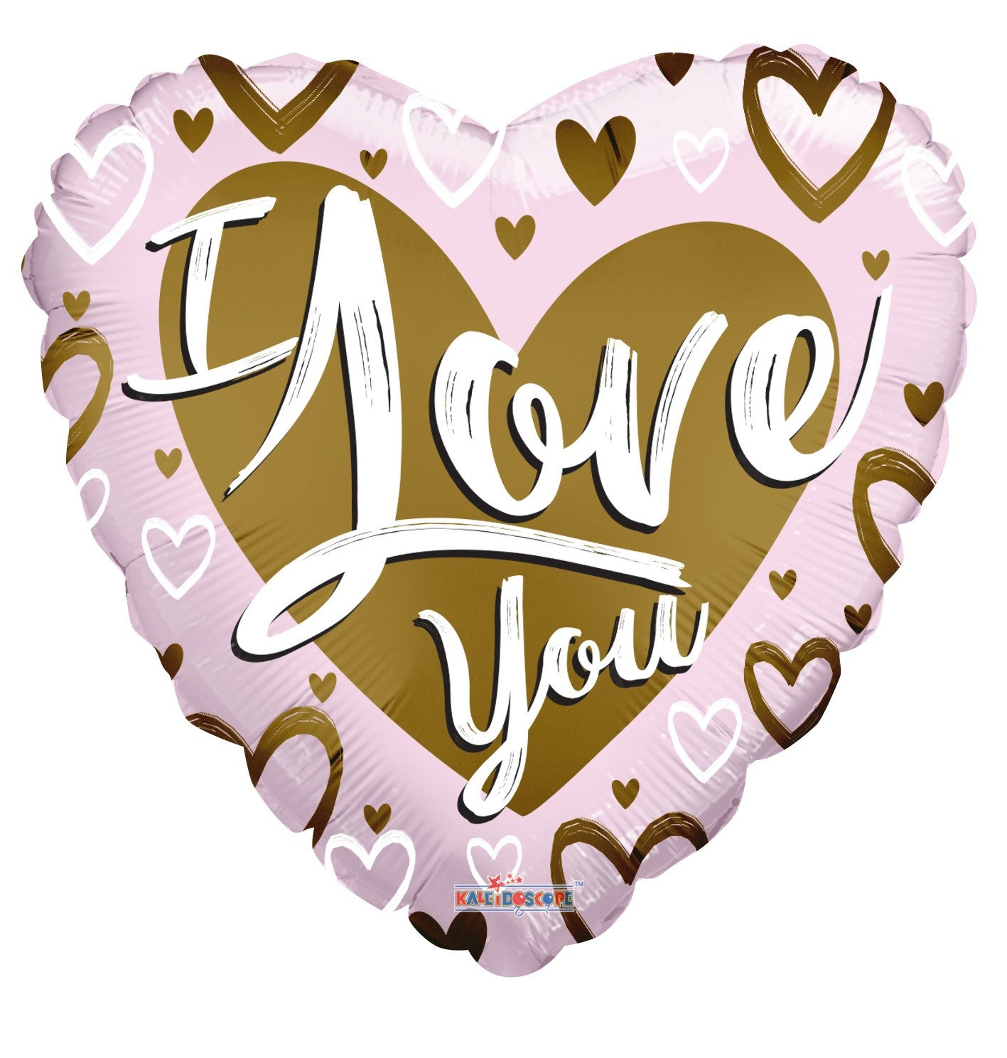 I Love You Matt Gold   Pink Heart Balloon (18 inch)