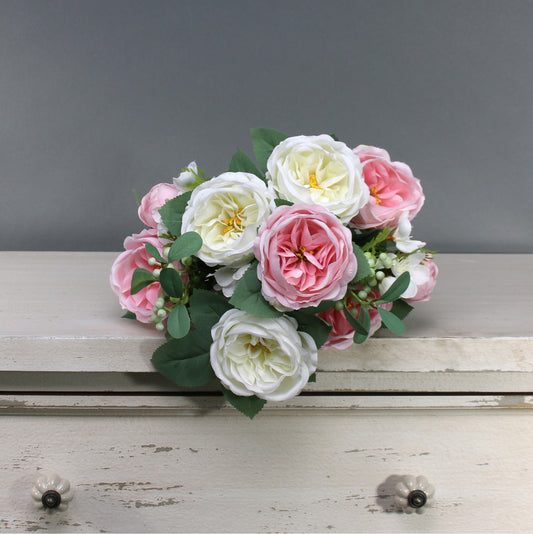 Tintagel Vintage English Rose Bush Light Pink