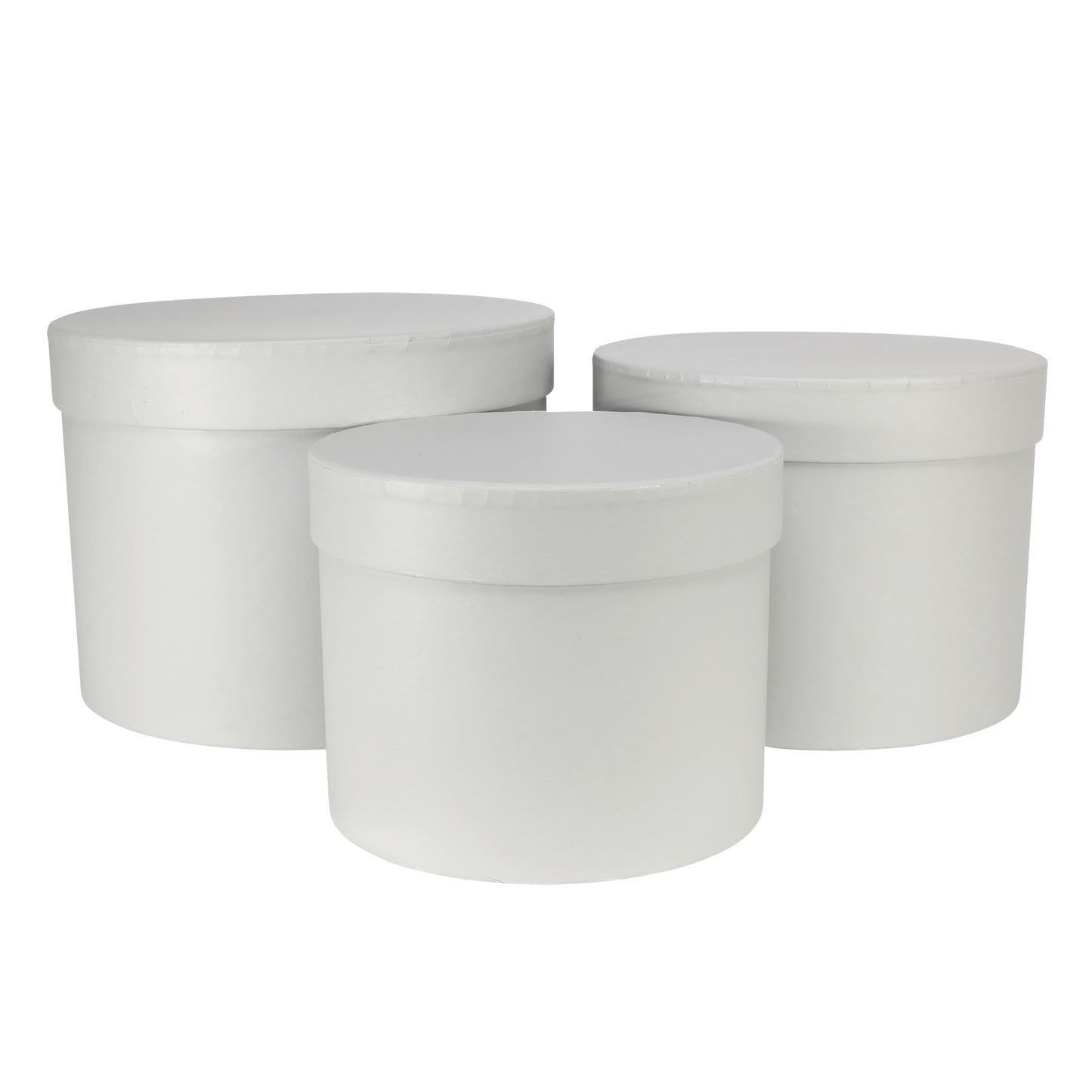 Grey Hat Box (Set of 3)