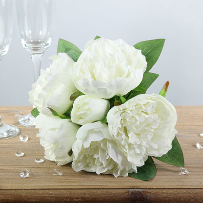 Ivory Arundel Peony Bouquet