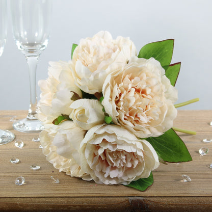 Lemon Arundel Peony Bouquet