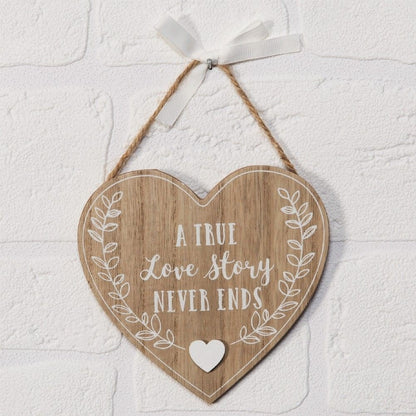 Love Story A True Love Story Heart Sign