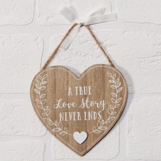 Love Story A True Love Story Heart Sign