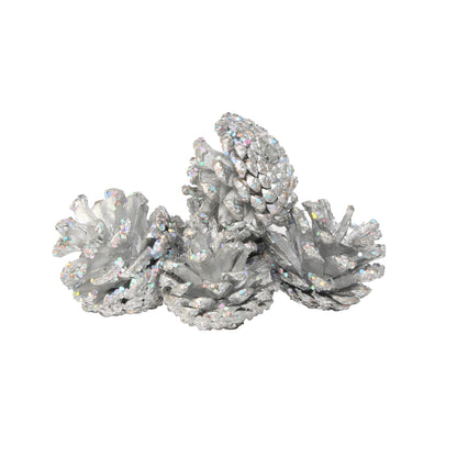 Silver Pinecones (250g)