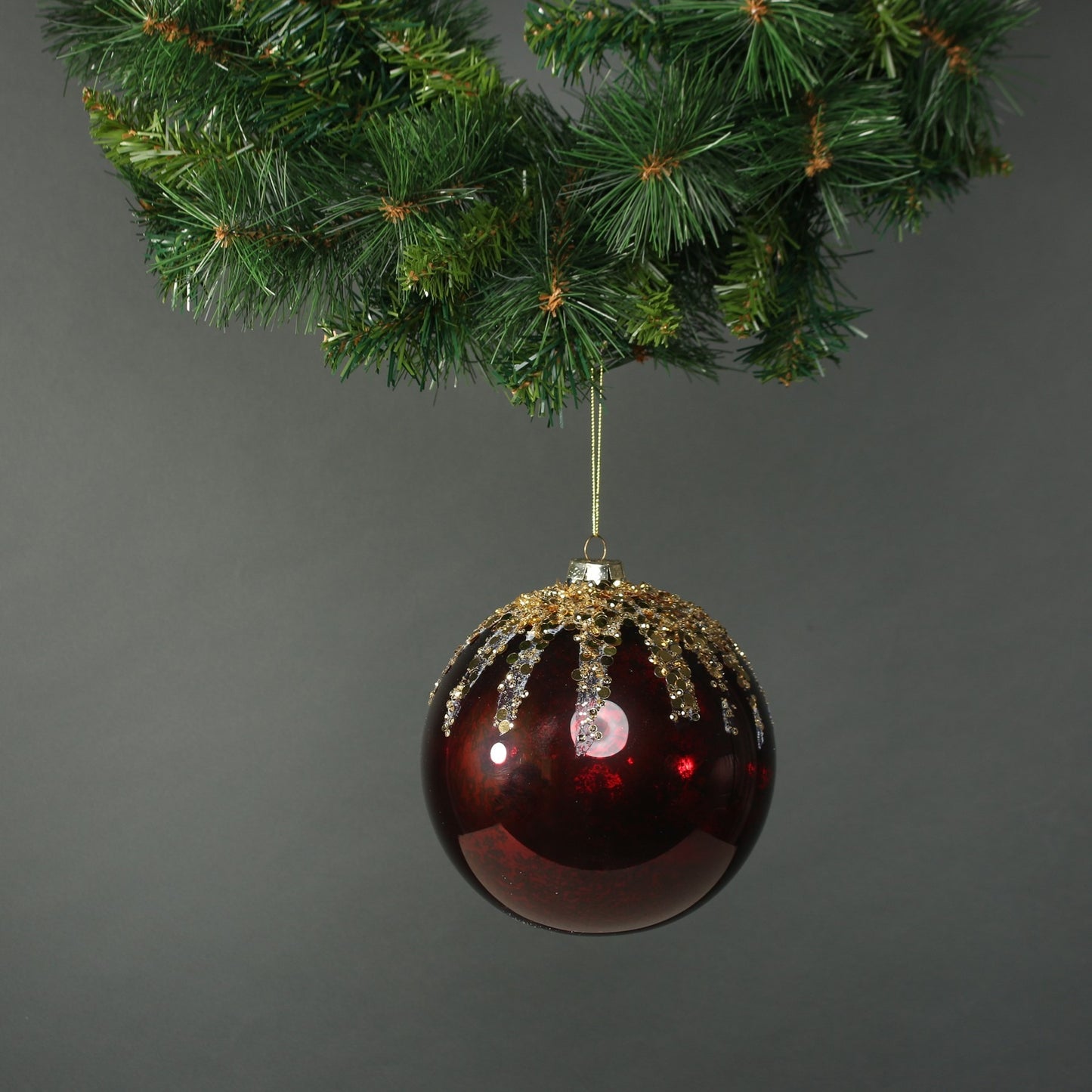 Zanna 15cm Glass Bauble