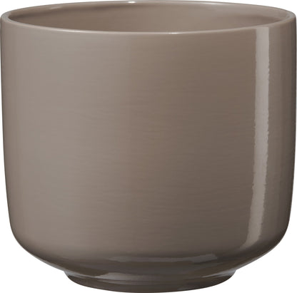 Bari Ceramic Pot Grey-Beige (W19 x H17cm)