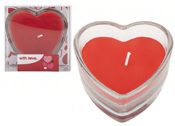 Heart Shaped Candle in Gift Box