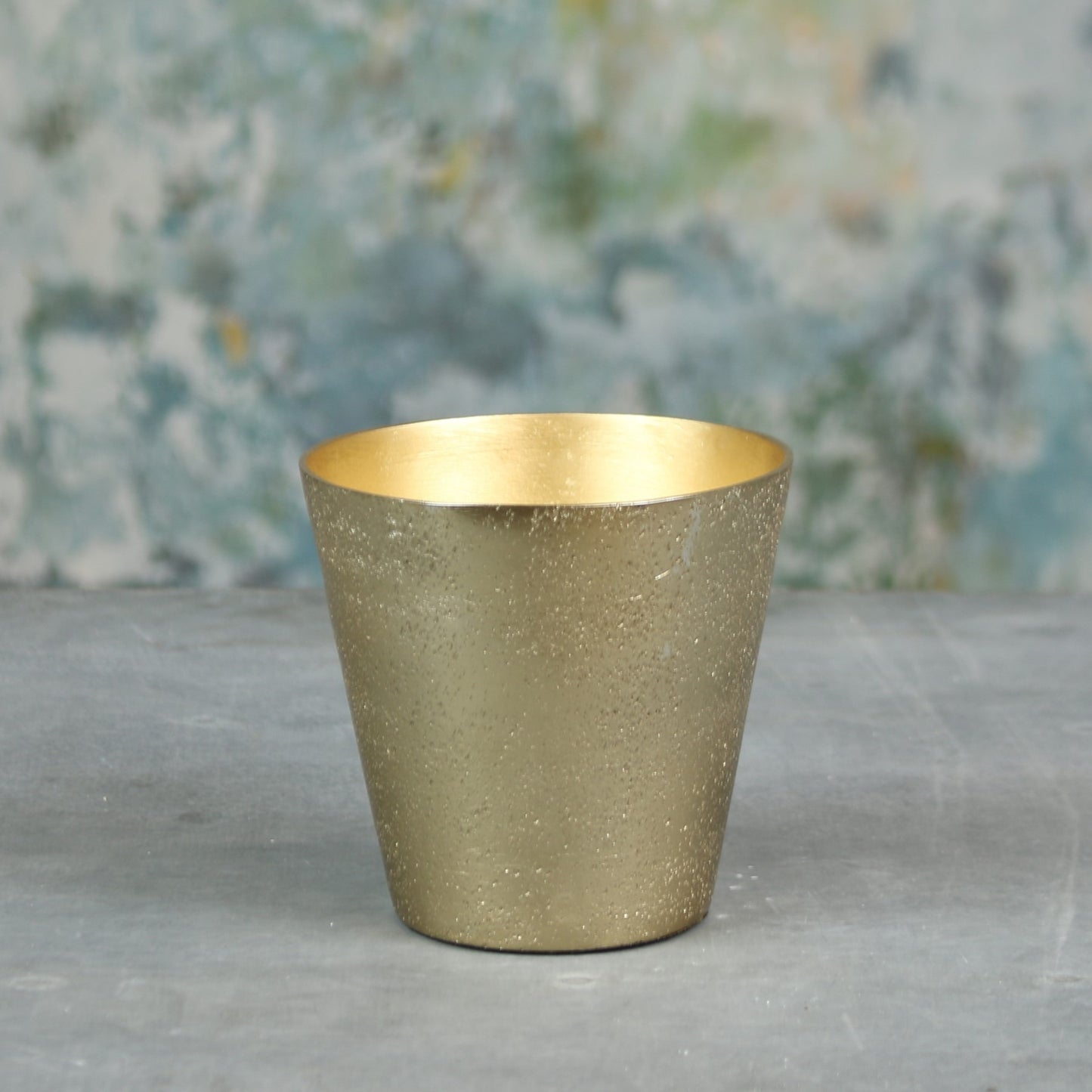 Gold Mayfair Long Tom Planter (Small)