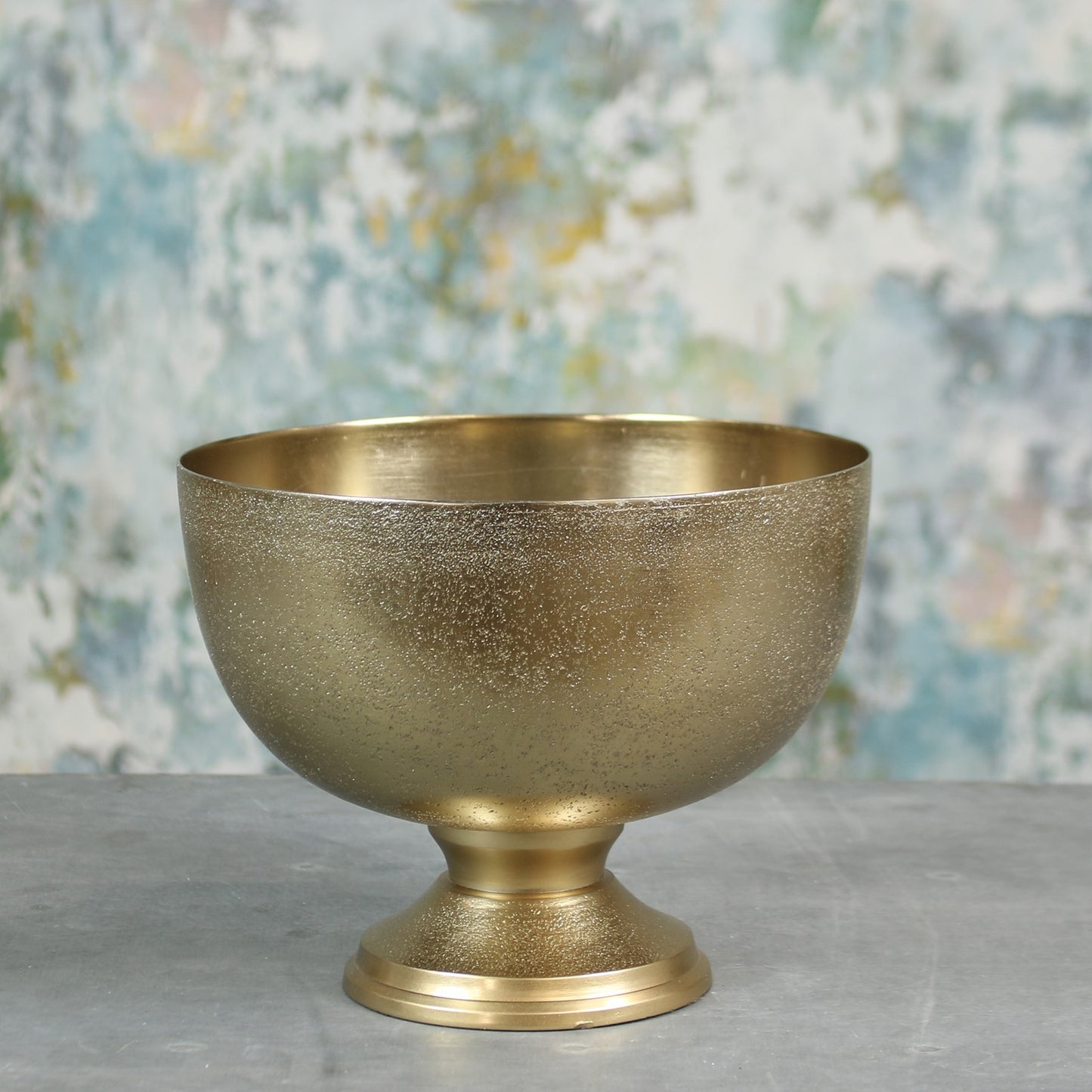 Gold Mayfair Pedestal Bowl (Small)