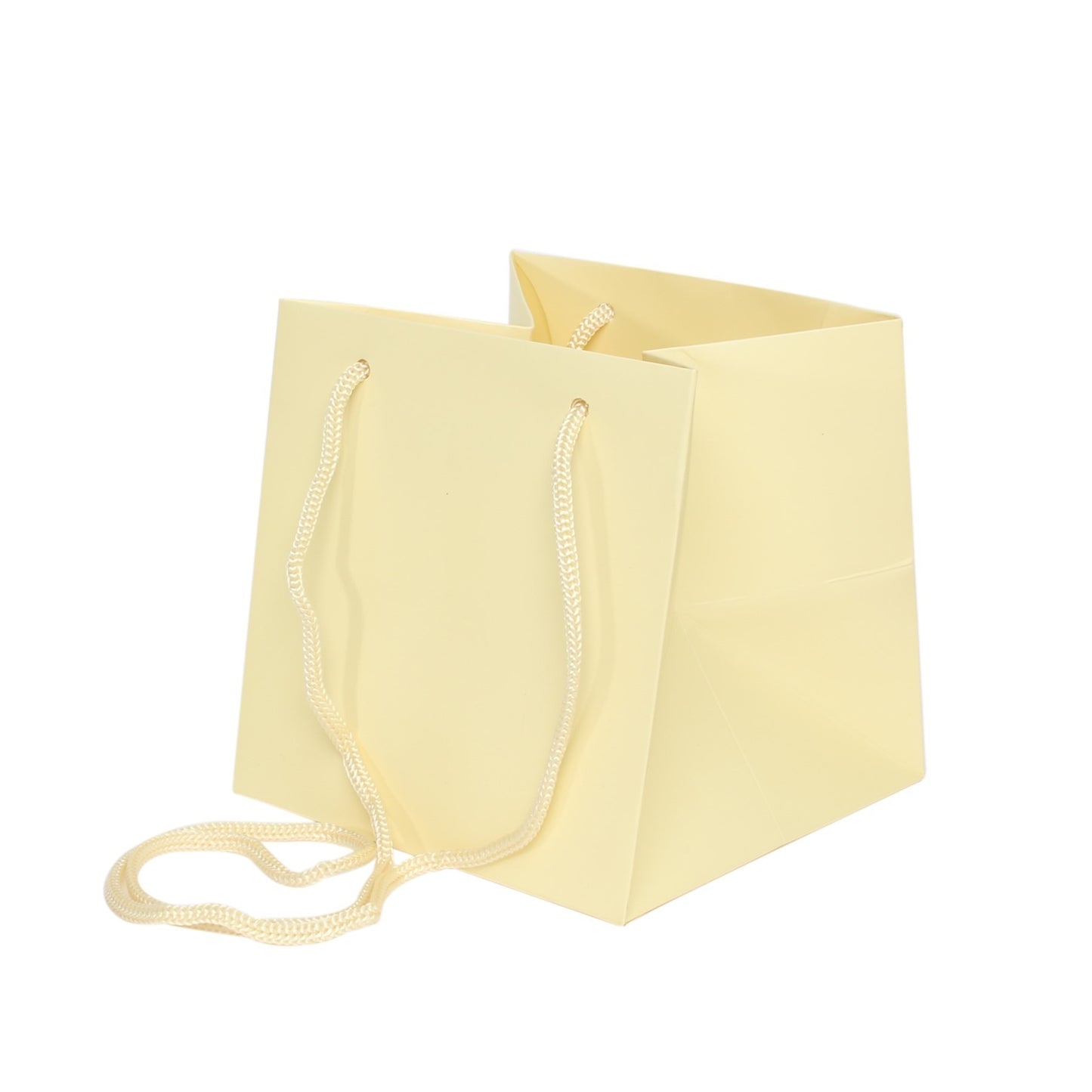 Cream Hand Tie Bag