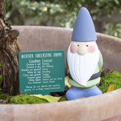 Terracotta Weather Forecasting Gnome