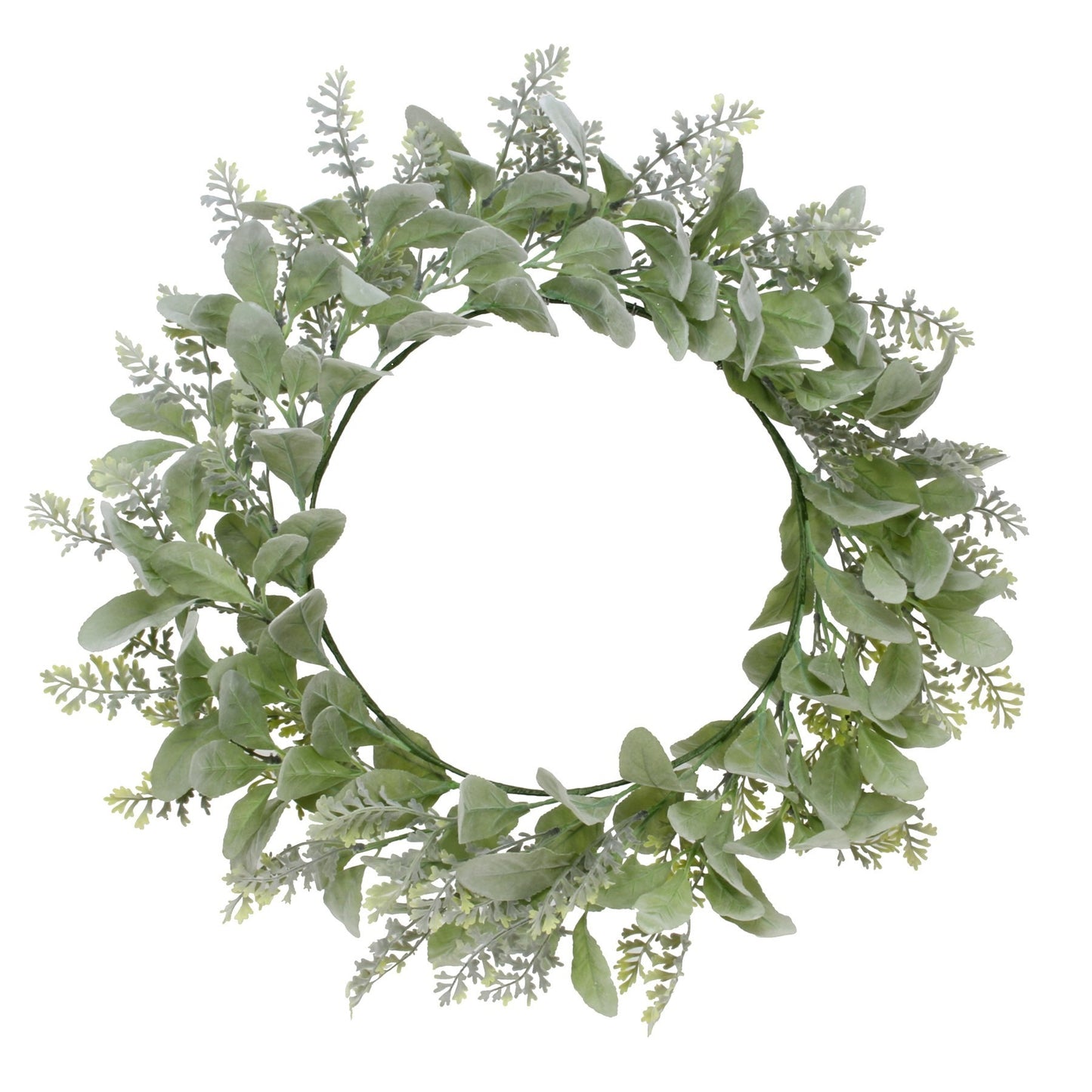 Lambs Ear   Foliage Wreath (60cm)