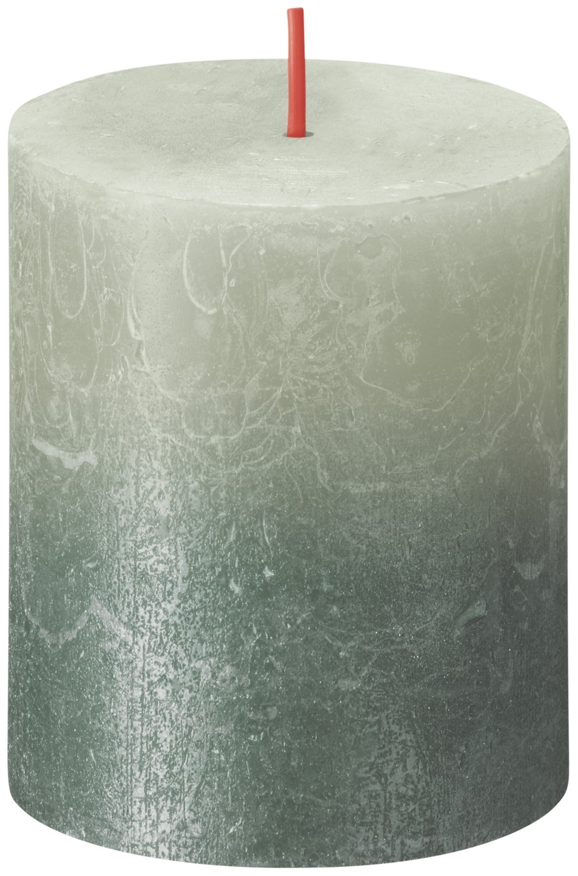 Foggy Green Oxid Blue Bolsius Rustic Metallic Candle (80 x 68 mm)