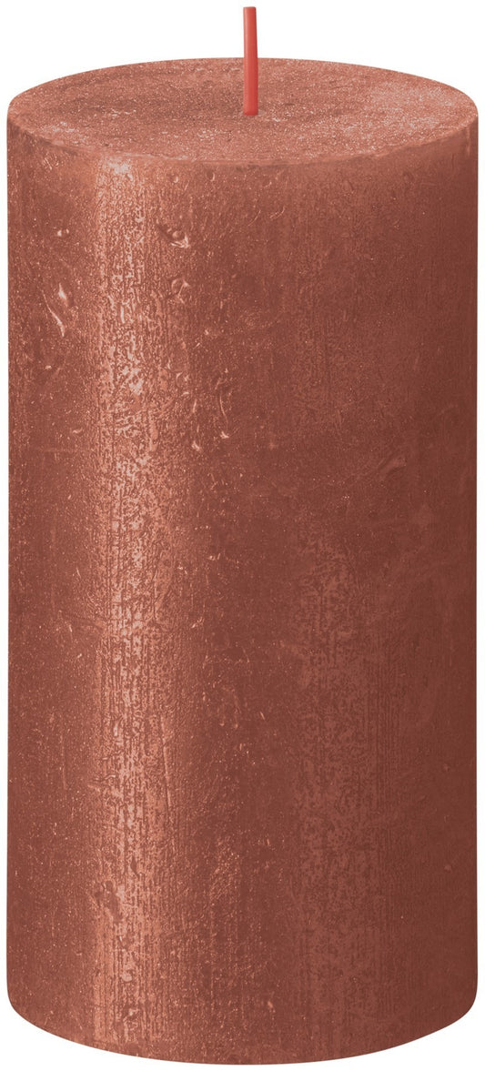 Amber Bolsius Rustic Shimmer Metallic Candle (130 x 68mm)